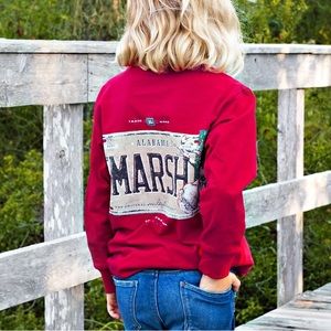 Southern Marsh - Long Sleeve T-Shirt (Red)